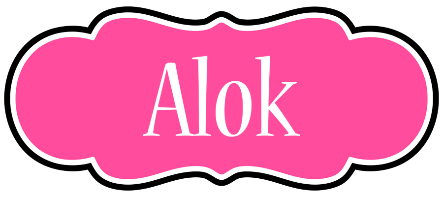 Alok invitation logo