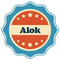 Alok labels logo