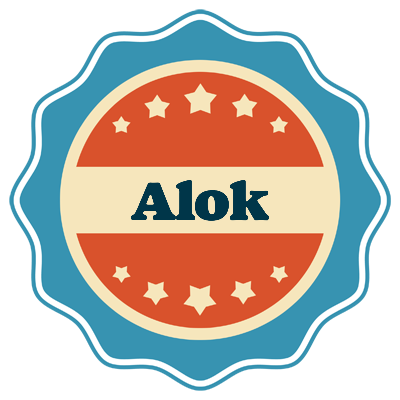 Alok labels logo