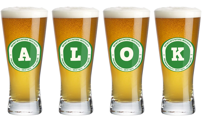 Alok lager logo