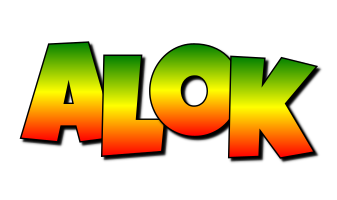 Alok mango logo