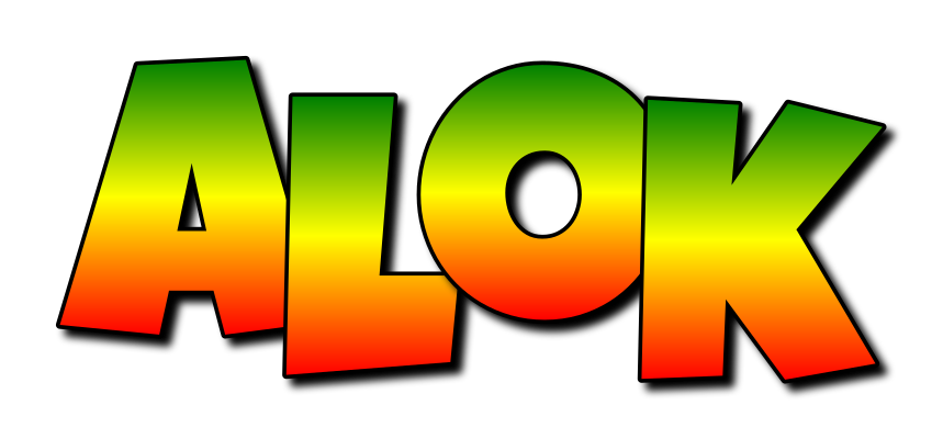 Alok mango logo