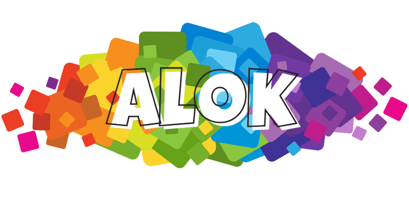 Alok pixels logo