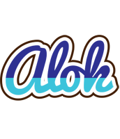 Alok raining logo