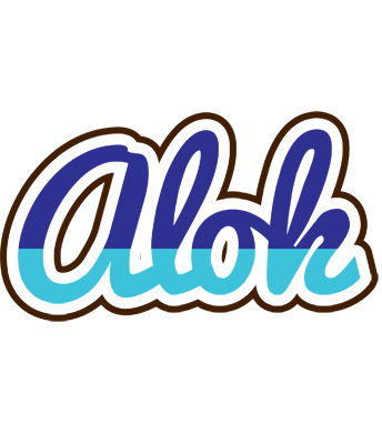 Alok raining logo