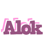 Alok relaxing logo