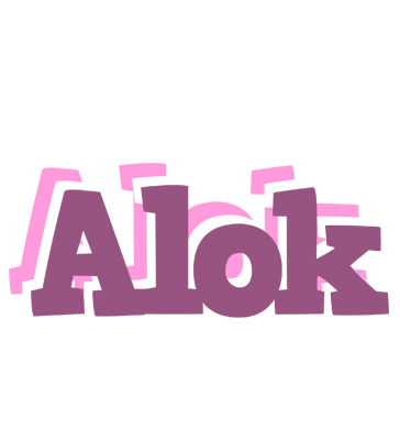 Alok relaxing logo