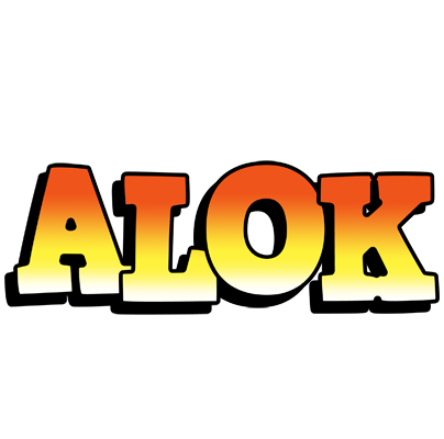 Alok sunset logo