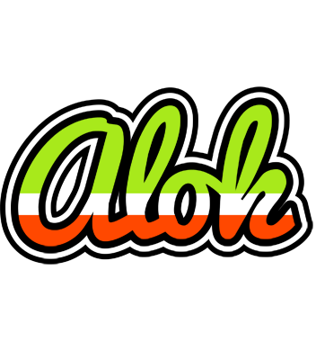 Alok superfun logo