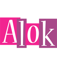 Alok whine logo