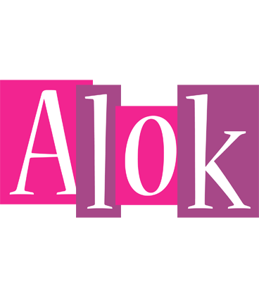 Alok whine logo