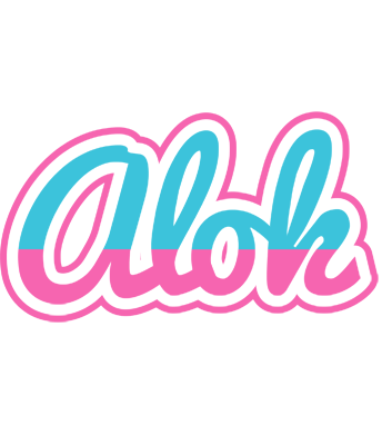 Alok woman logo