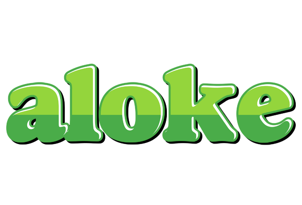 Aloke apple logo