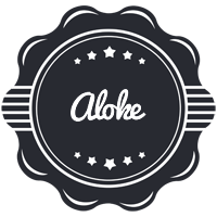 Aloke badge logo