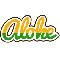 Aloke banana logo