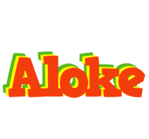 Aloke bbq logo