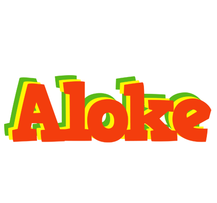 Aloke bbq logo