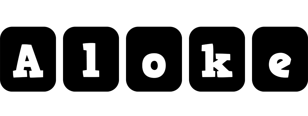 Aloke box logo