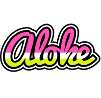 Aloke candies logo