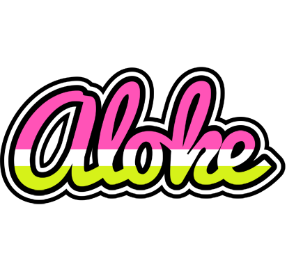 Aloke candies logo