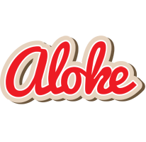 Aloke chocolate logo