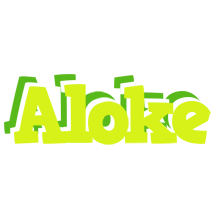 Aloke citrus logo