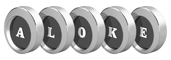 Aloke coins logo