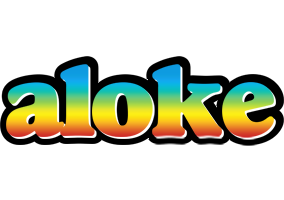 Aloke color logo