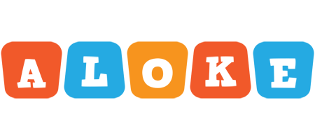 Aloke comics logo