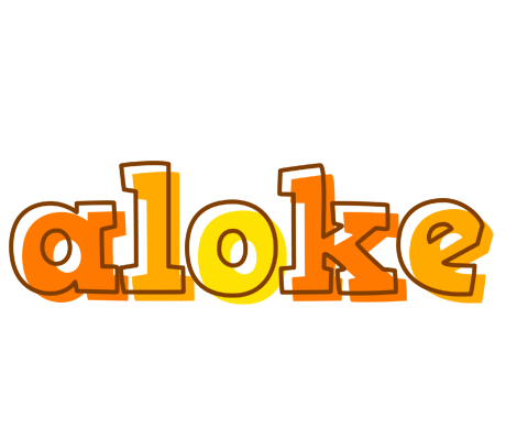 Aloke desert logo