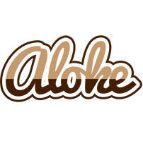 Aloke exclusive logo