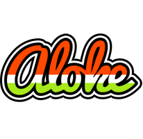 Aloke exotic logo