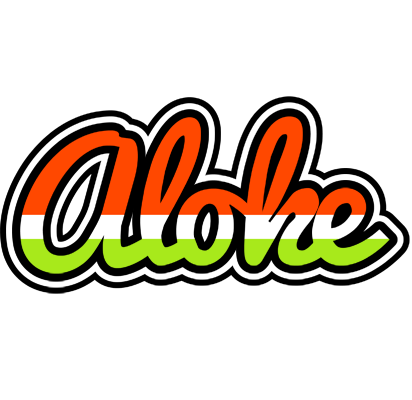 Aloke exotic logo