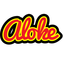 Aloke fireman logo