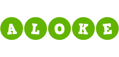 Aloke games logo