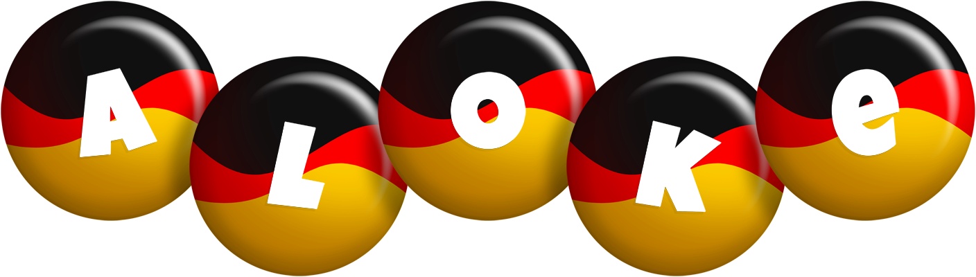 Aloke german logo