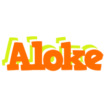 Aloke healthy logo