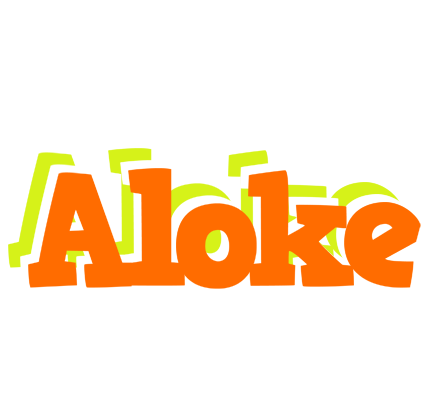 Aloke healthy logo