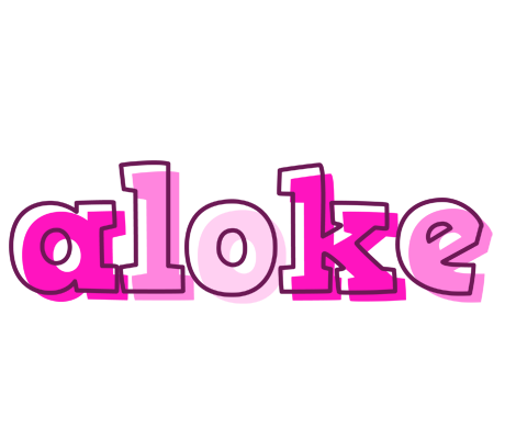 Aloke hello logo