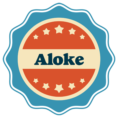 Aloke labels logo