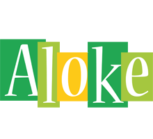 Aloke lemonade logo