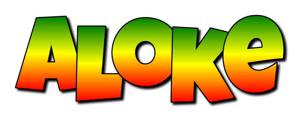 Aloke mango logo