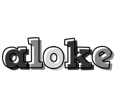 Aloke night logo