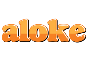 Aloke orange logo