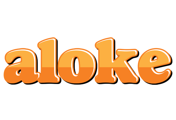 Aloke orange logo