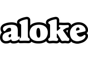 Aloke panda logo