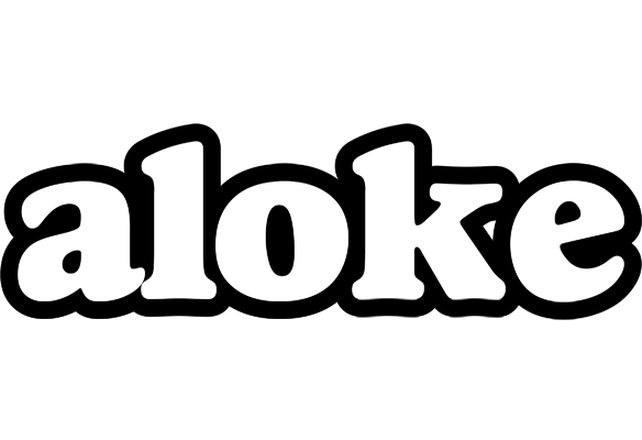 Aloke panda logo