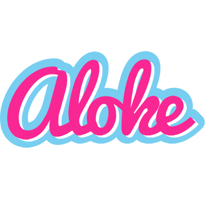Aloke popstar logo