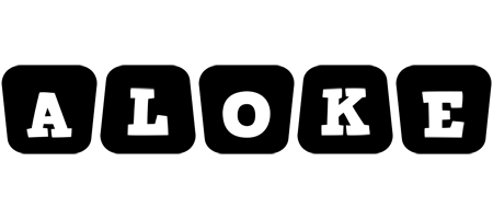 Aloke racing logo