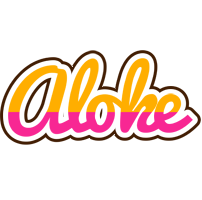 Aloke smoothie logo